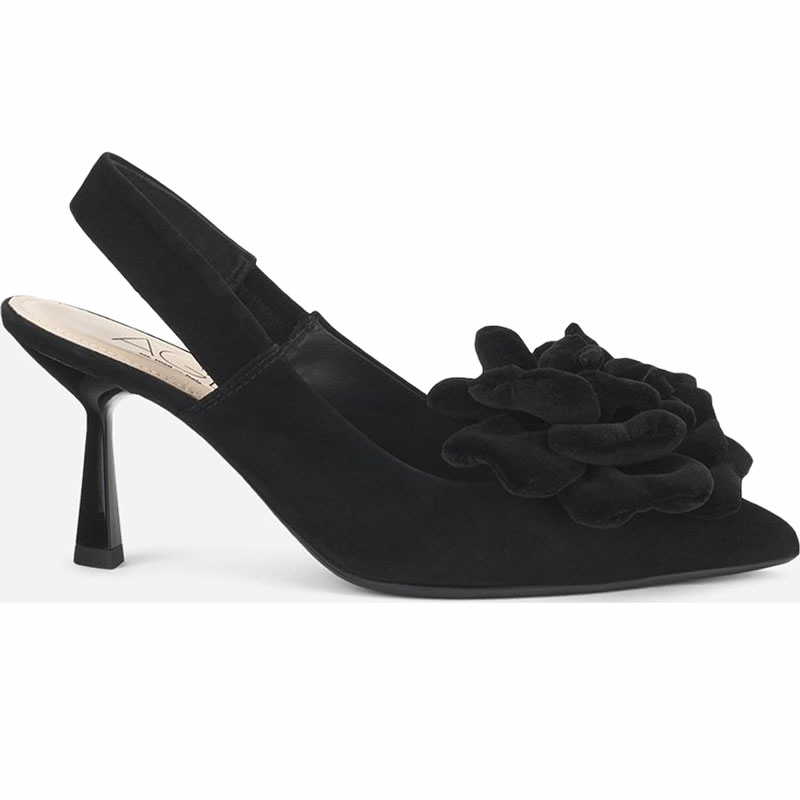 Alla Rose | camoscio nero